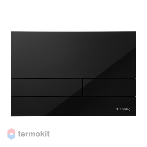 Клавиша смыва TECE TECEspring square черный глянец S240851