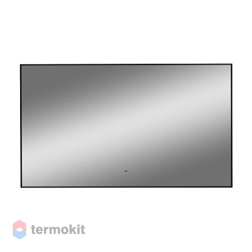 Зеркало Art&Max SORRENTO 120 с подсветкой черный AM-Sor-1200-700-DS-F