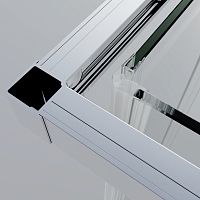 Душевой уголок Vincea Soft 2 2000x900x900 хром VSS-3SO2900CL