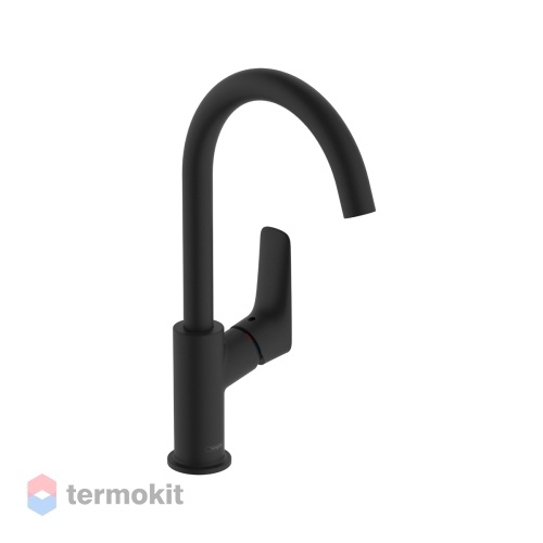 Смеситель для раковины Hansgrohe Logis черный матовый 71130670