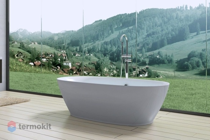 Акриловая ванна ART&MAX 1800x835 белый глянец AM-527-1800-835