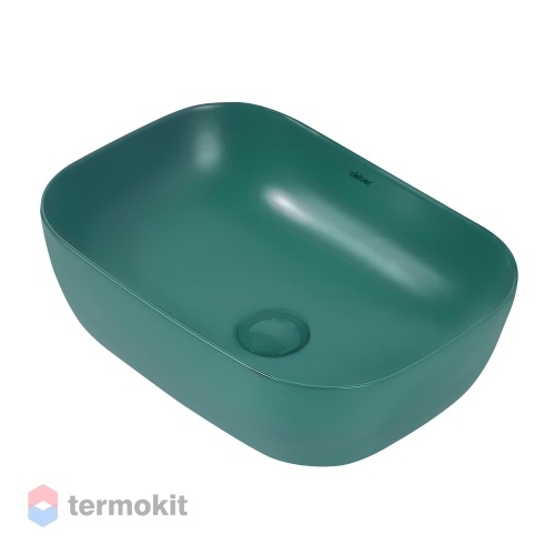 Раковина ABBER RECHTECK 46 темно-зеленый матовый AC2200MBG