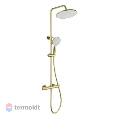 Душевая система с термостатом WONZON & WOGHAND Золото WW-B3013-T1-BG