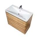 Тумба под раковину 100 напольная BELBAGNO Albano Rovere Rustico ALBANO-1000-2C-PIA-RR