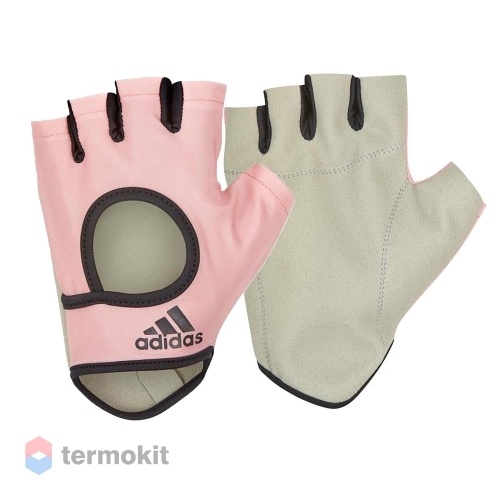 Перчатки для фитнеса Adidas розовый, разм.S ADGB-12663