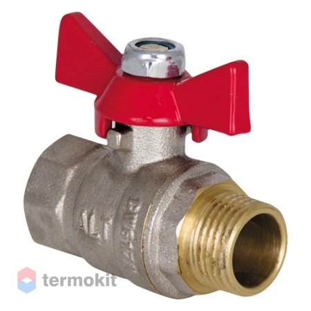 Кран шаровой ALTSTREAM 1/2" ВН (бабочка) 014010401