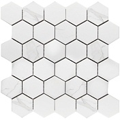 Керамическая Мозаика Starmosaic Hexagon small Carrara Matt (PMMT83017) 27,2х28,2х6