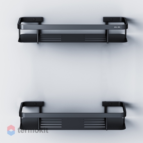 Полка двойная AM.PM Sense L 35 черный A7453222