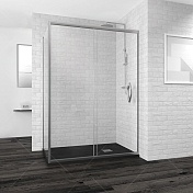 Душевой уголок RGW Passage PA-76 (PA-016 + Z-050-2) 1950x1400x900 (матовое стекло сатинат) Хром 35087649-21