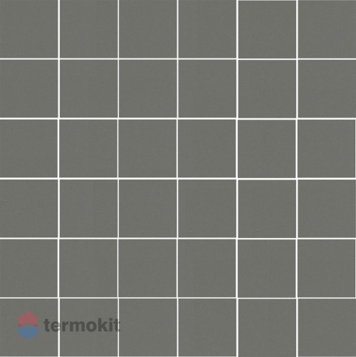 Керамическая плитка Kerama Marazzi Агуста 21055 серый натуральный (полотно из 36 частей) 30,1х30,1