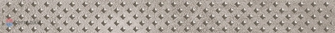 Керамическая плитка Ceramica Classic Versus Chic Бордюр серый 66-03-06-1335 6х40
