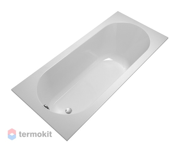Квариловая ванна Villeroy&Boch Oberon 1800x800 альпийский белый UBQ180OBE2V-01