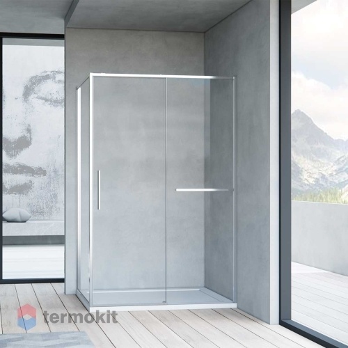Душевой уголок Vincea Slim Soft 2000x1500x800 хром VSR-1SS8015CL