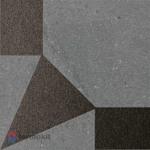 Керамогранит Kerama Marazzi Матрикс SBD037/SG1591 декор серый темный 20x20