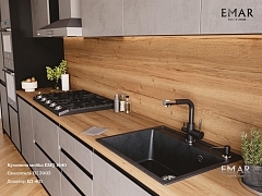 Мойка для кухни EMAR Quartz морион EMQ-1640.Q Морион
