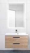 База под раковину Belbagno AURORA подвесная 80 AURORA-800-2C-SO-RNN Rovere Nebrasca Nature