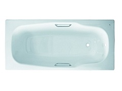 Стальная ванна BLB Atlantica 1800x800 с отверстиями для ручек B80A