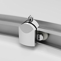 Душевой уголок AM.PM Gem 1900x1000x1000 матовое серебро W90G-401-100WT