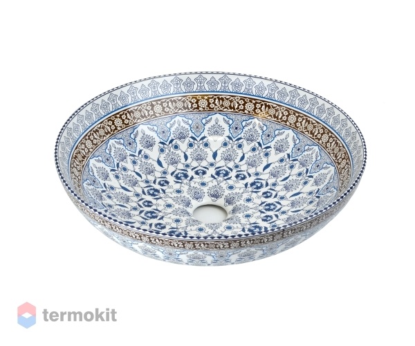 Раковина Bronze de Luxe Марракеш 40 голубой 1008