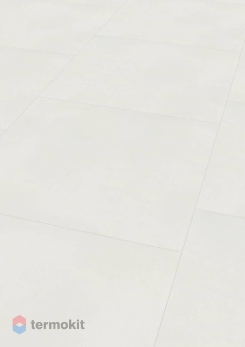 Ламинат Wineo 800 Tile клеевой DB000102-1 Плитка Белая Сплошная