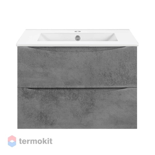 Тумба под раковину Vincea Mia Slim 70 подвесная Beton VMC-2MC700S1BT