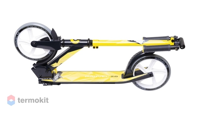 Самокат 2-х колесный Ridex Marvel 2.0 R 200 мм желтый
