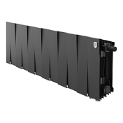 БиМеталлические радиаторы Royal Thermo PianoForte Noir Sable 200 с нижним подключением 80 мм