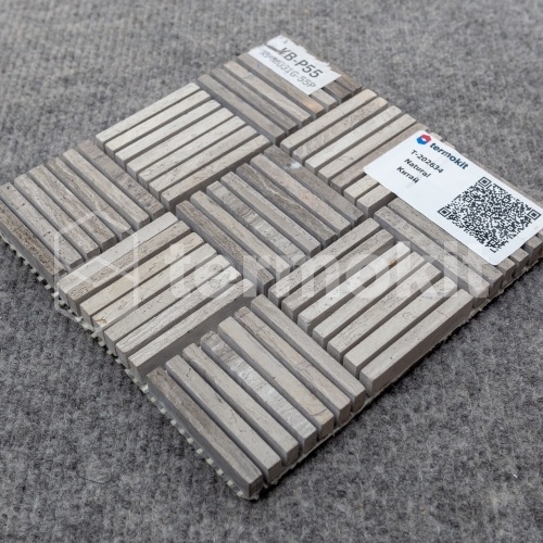 Мраморная мозаика Natural S-Linе KB-P55 (XY-M031G-55P) 30,5х30,5