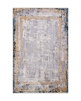 Ковёр Ipek Mekik Erva 300x500 прямоугольный серый/золотой 18126
