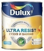 Dulux Ultra Resist Краска для кухни и ванной латексная полуматовая