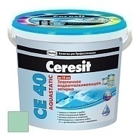 Затирка Ceresit СЕ 40/2 Aquastatic водоотталкивающая Киви 67 (2 кг)