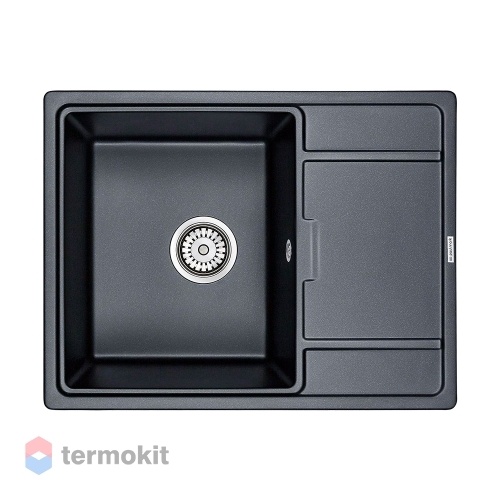 Мойка для кухни Paulmark Weimar черный металлик PM216550-BLM