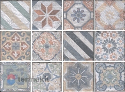 Керамогранит Serenissima Havana Finca Vigia Mix (без подбора) 20x20
