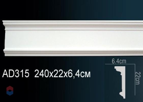 Молдинг Perfect гладкий AD315