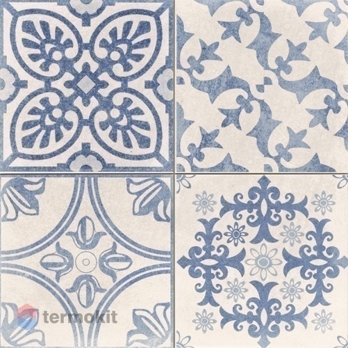 Керамогранит Realonda Skyros Deco Blanco 44,2x44,2
