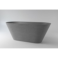 Ванна из искусственного камня HOLBI Selena 1610х680 бетон 2.01.006.44.4