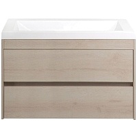 Тумба под раковину ART&MAX FAMILY 90 подвесная Pino Bianco Family-900-2C-SO-PB