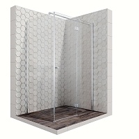 Душевой уголок Ambassador Diamond 2000x1200x900 хром правая 12011108R