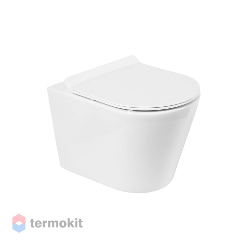 Чаша унитаза подвесного BelBagno FLAY-R BB053CHR