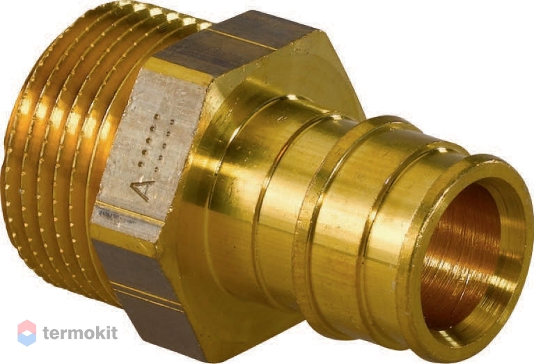 Штуцер Uponor Q&E латунный с наружной резьбой 25-1 (артикул: 1047863 ...