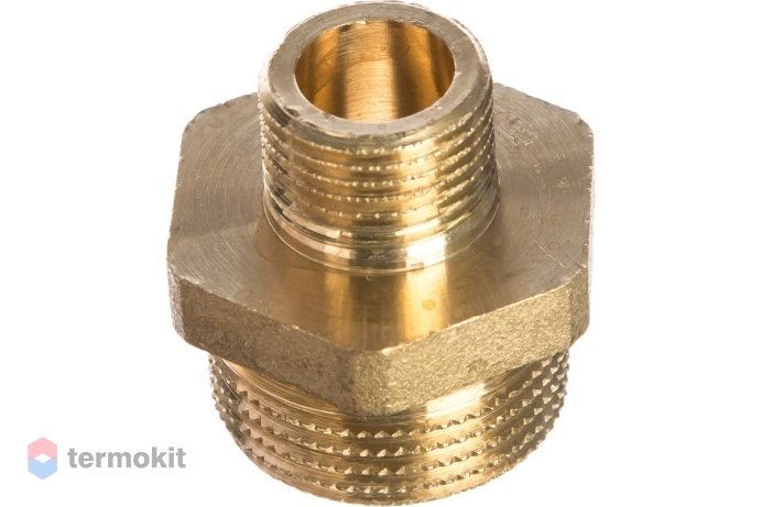 Elsen Ниппель НН 1/2", 1" латунь переходной