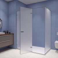 Душевой уголок RGW Stilvoll SV-040Gr 2000x1200x800 (матовое стекло) серый 353204028-210