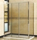 Душевой уголок RGW Classic CL-40 140х100х185 04094040-51 (шиншилла) Хром