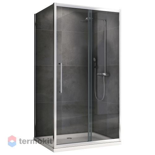 Душевой уголок ABBER Schwarzer Diamant 1950x1400x500 хром AG30140H-S50