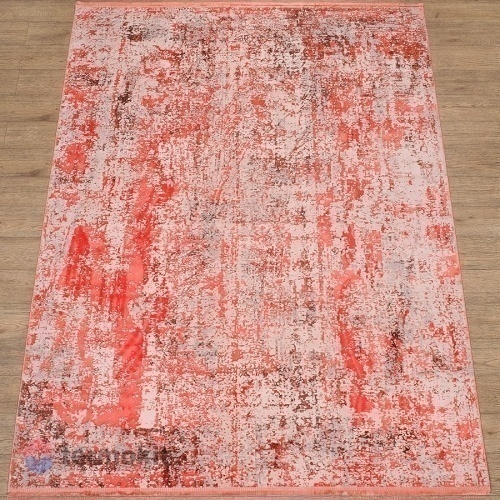 Ковёр Kitroom Forsage 80x150 прямоугольный красный B098Q