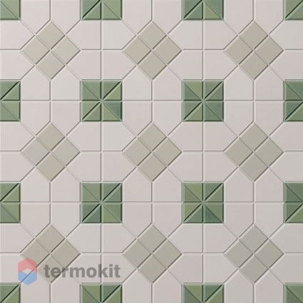 Керамогранит Wow Tesserae Suit Moss 28x28