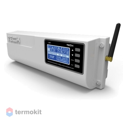 TECH L-8e TECH Беспроводной контроллер термостатических клапанов