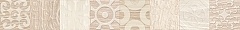 Керамическая плитка Ceramica Classic Platan Бордюр бежевый 46-03-11-429 4,7х40