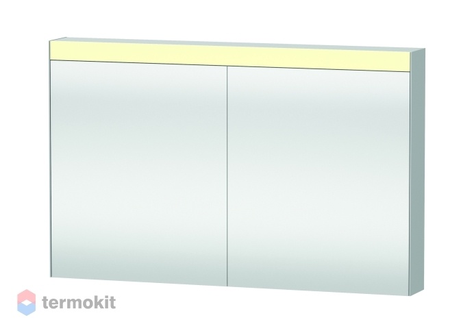Зеркальный шкаф Duravit Light & Mirrors 120 с подсветкой белый глянец LM7833000000