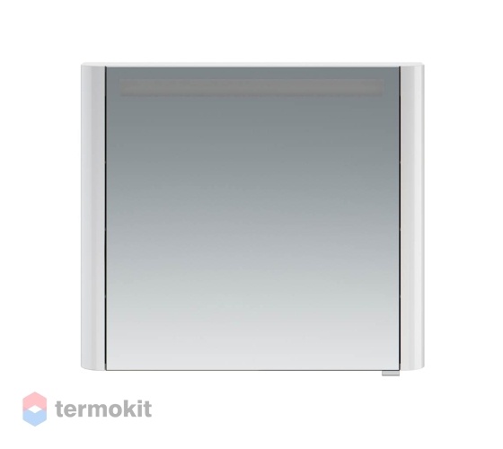 Зеркальный шкаф AM.PM Sensation 80 с подсветкой M30MCL0801WG левый белый